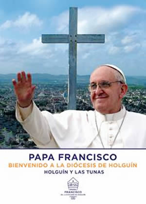 La imagen del Papa sobre la Loma de la Cruz