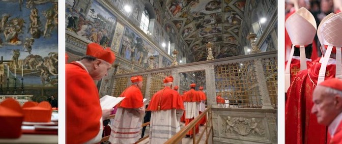 CÓMO SE ELIGE AL NUEVO PAPA,         TODO PREPARADO EN EL VATICANO